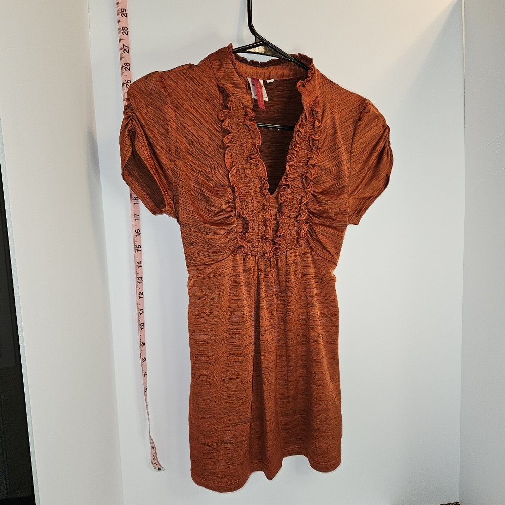 Rustic Orange Size Medium No Stains No Tears - Picture 3 of 6